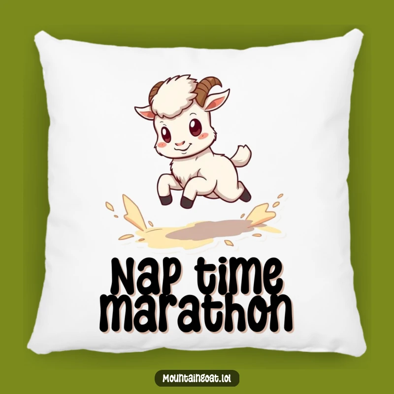 Funny Kawaii Goat Dust Pillow - Comfy & Energetic Animal Gift