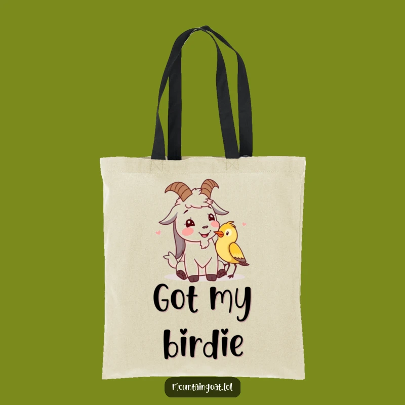 Funny Goat Giggle Tote Bag: Carry Your Laughter Freely